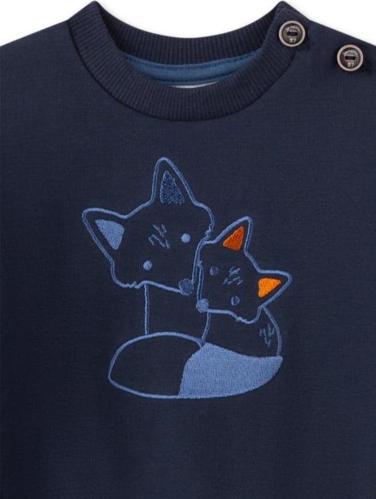 Actual product image Sanetta Baby sweatshirt fox (56)