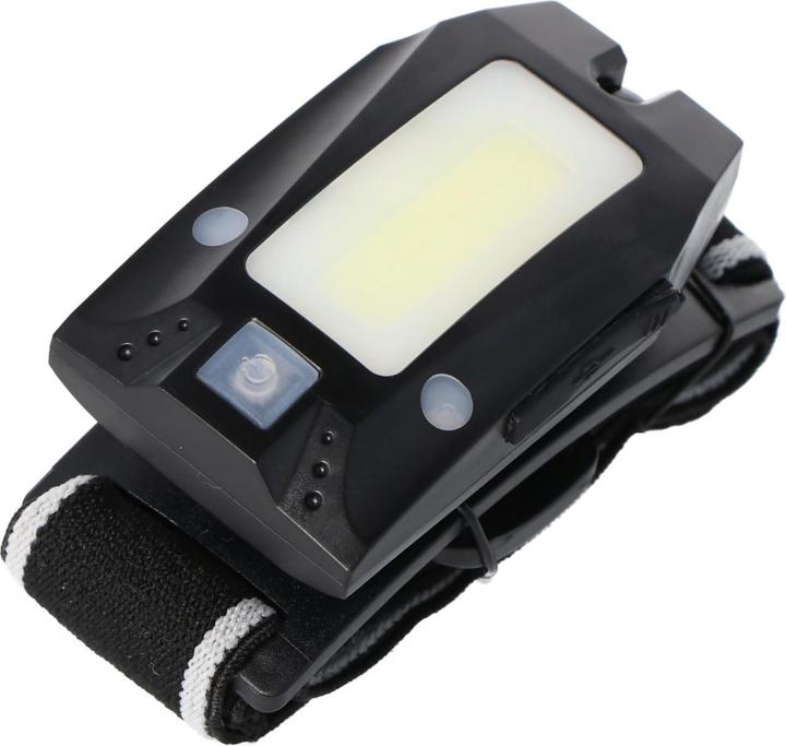 Actual product image Velamp Metros LED Stirnlampe IH523, mit Infrarotschalter inklusive Akku (150 lm)