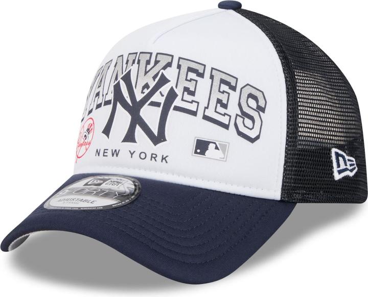 New Era A-Frame Mesh Trucker Cap - RETRO New York Yankees