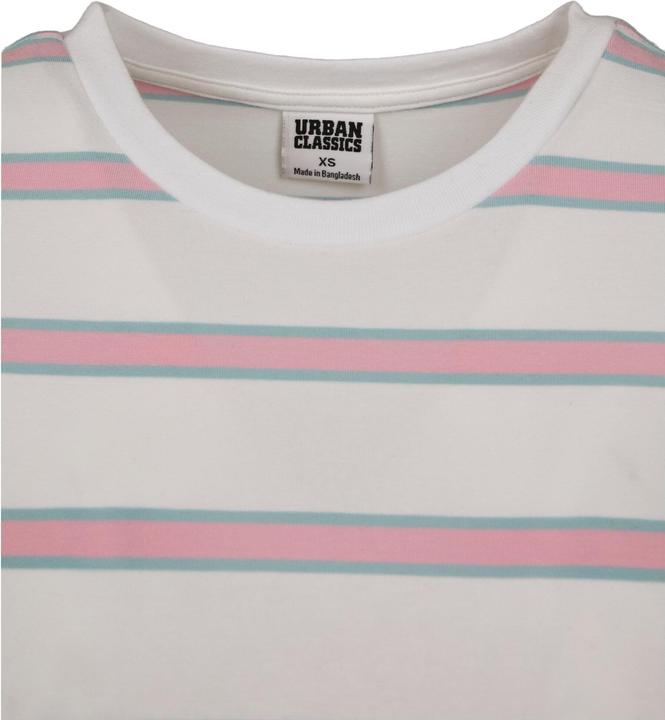 Actual product image Urban Classics Ladies Stripe Cropped Tee (XL)
