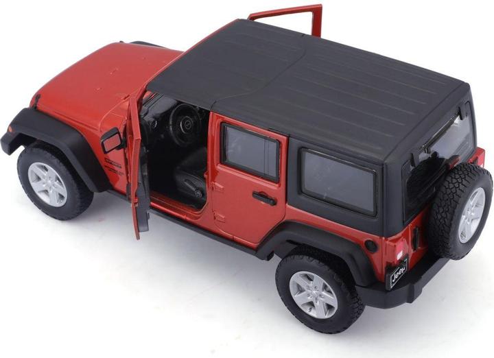 Produktbild Maisto Jeep Wrangler Unlimited 2015 1/24 orange