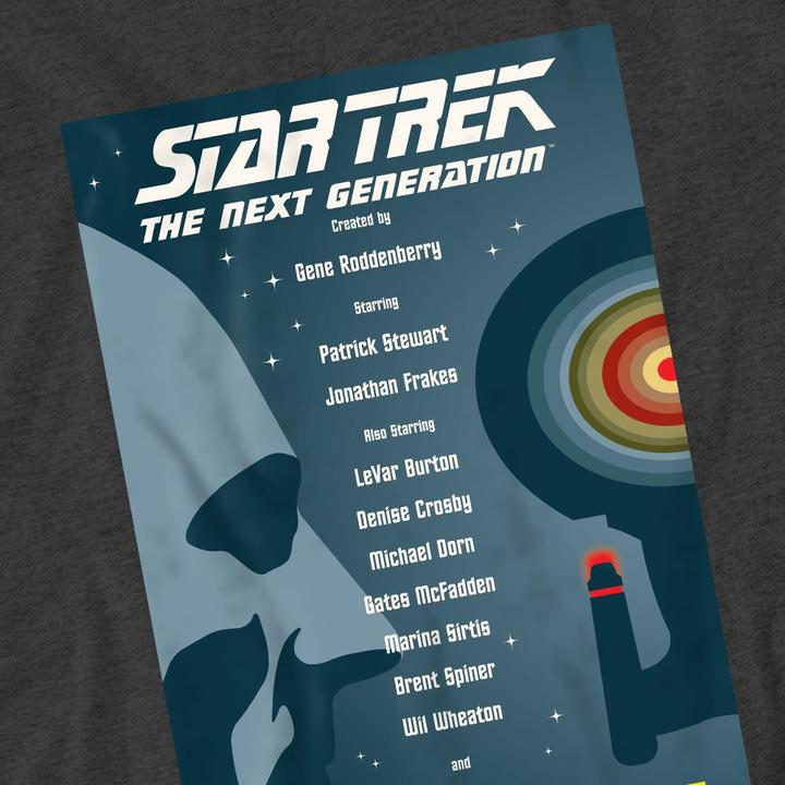 Actual product image Unisex Adult The Next Generation Season 1 Episode 1 T-Shirt (XL)