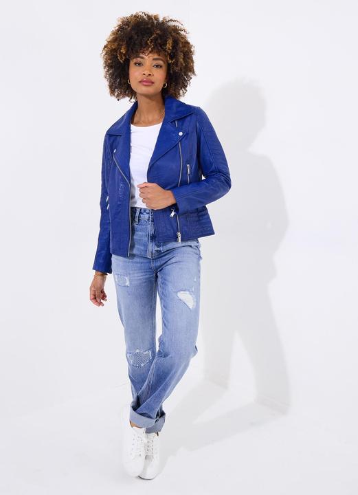 Immagine prodotto Joe Browns Double Zip Leather Biker Jacket (38)