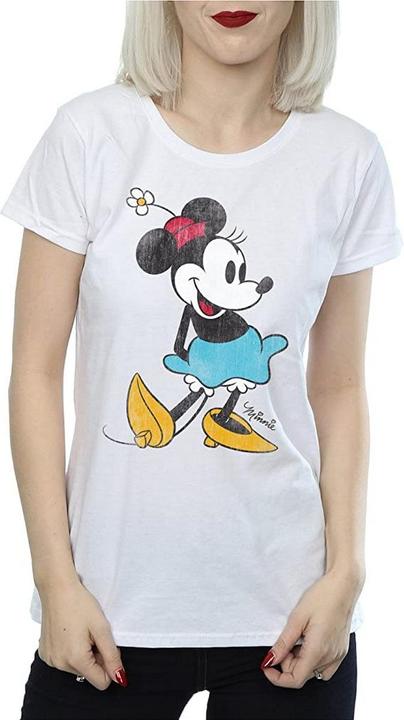 Actual product image Disney Womens/Ladies Classic Minnie Mouse Cotton T-Shirt (XXL)