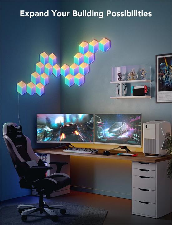 Actual product image Govee Glide Hexa Pro (0 lm)