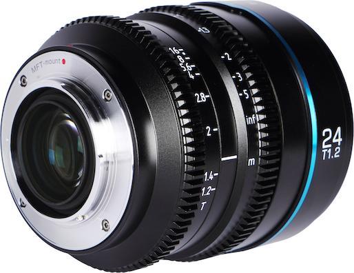 Image du produit Sirui Nightwalker Series 24mm T1.2 S35 Manual Focus Cine Lens (Micro Four Thirds, APS-C / DX)