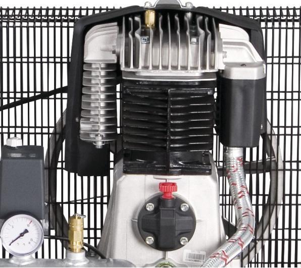 Image du produit Stürmer - AIRPROFI BK 703/13/10 - Compresseur à piston fixe d'appoint (10 bar, 13 l)
