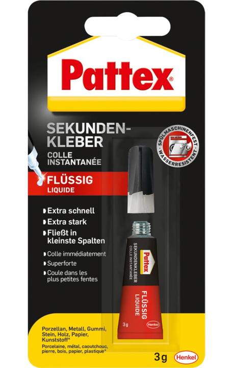 Image du produit Pattex Superglue liquide (3 g)
