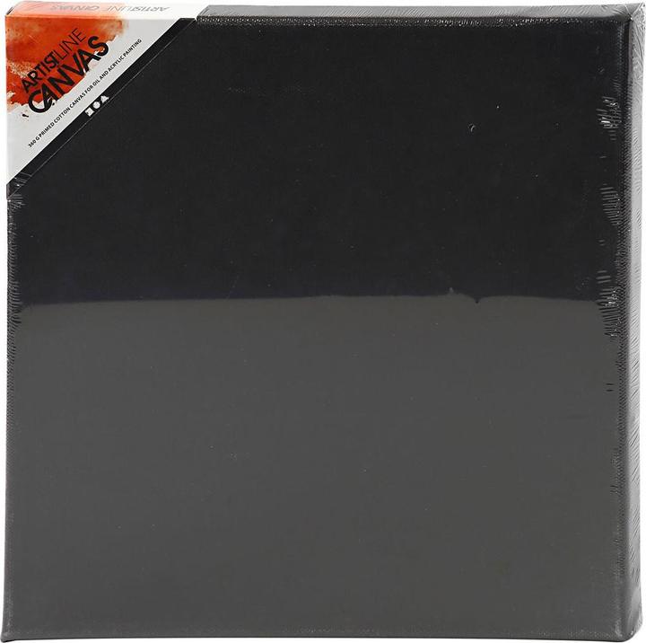 Produktbild Creativ Company Artistline Leinwand Schwarz 30x30cm, 10 Stk. (30 x 30 cm)