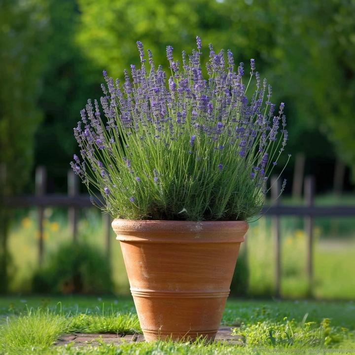 Image du produit Plant in a Box Lavandula angustifolia - Set de 12 fleurs (15 cm)