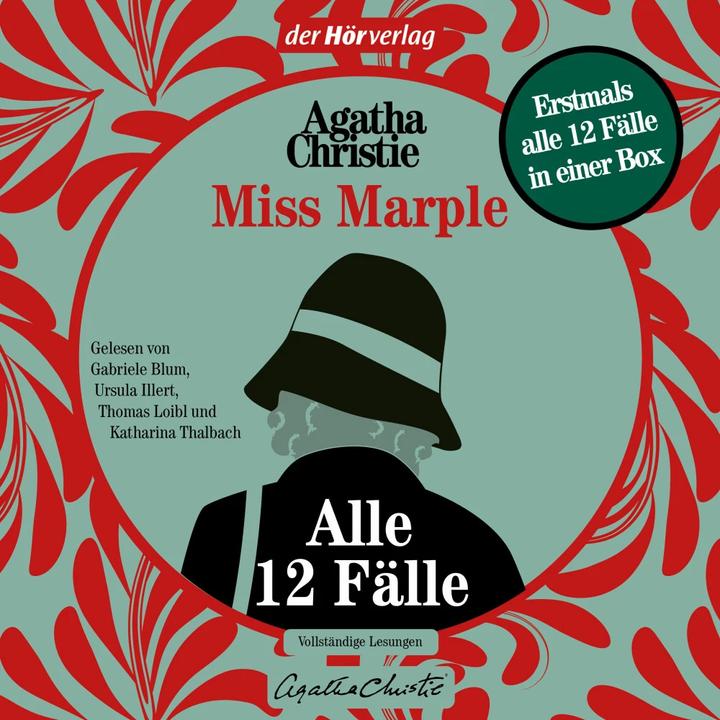 Actual product image Miss Marple - All 12 Cases (Barbara Heller, Ursula Gail, Ulrich Blumenbach, Agatha Christie, Sabine Roth, German)