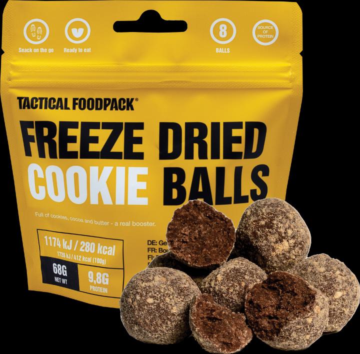 Tactical Foodpack Plat principal Freeze Dried Cookie Balls (68 g)