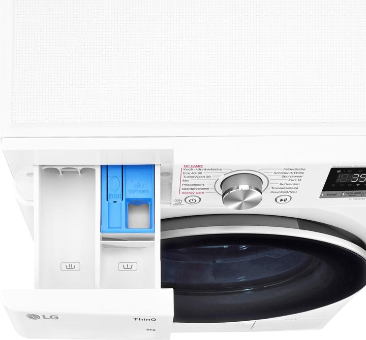 Actual product image LG F4WV708P1E (8 kg, Left)