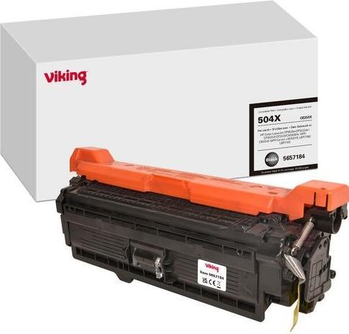 Immagine prodotto Viking Cartuccia toner compatibile HP 504X CE250X nero (FC)