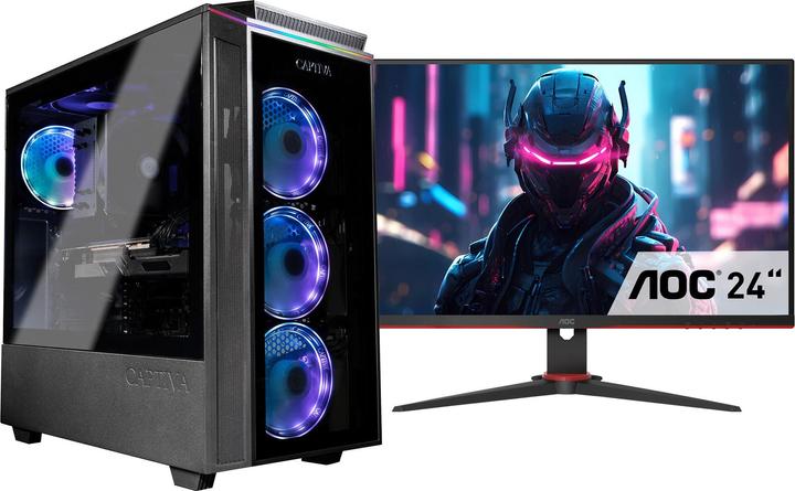 Immagine prodotto Captiva Pacchetto TFT I84-148 (Intel Core i5-12400F, 32 GB, 1000 GB, GeForce RTX 4060)