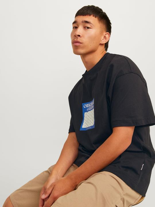 Actual product image Jack & Jones Printed round neck T-shirt T-shirt (S)