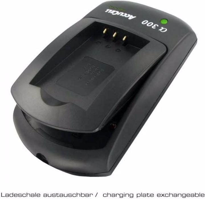 Produktbild AccuCell Schnell-Ladegerät passend für Fuji NP-45 Akku, Agfa NP-45 (Ladegerät)
