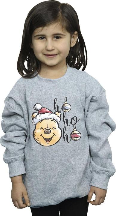 Produktbild Disney Winnie The Pooh Ho Ho Ho Baubles Sweatshirt Mädchen (152, 158)