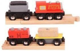 Actual product image Bigjigs Wood fire train