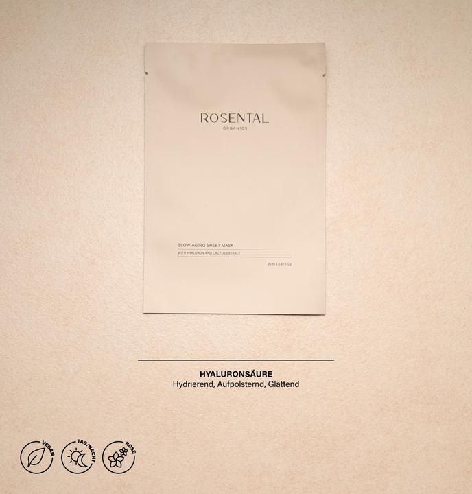 Produktbild Rosental Organics Rosental Face Care - Slow-Aging Sheet Mask (26 ml)