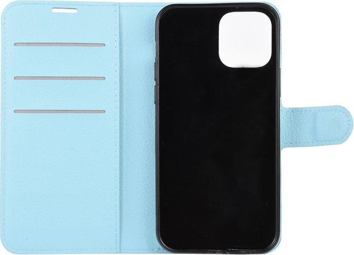 Image du produit Cover-Discount iPhone 12 / 12 Pro - étui en cuir bleu clair (Apple iPhone 12, Apple iPhone 12 Pro)