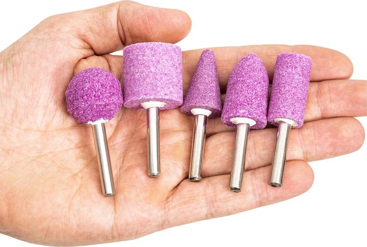 Produktbild Stier Schleifstifte-Satz Edelkorund 6 mm 5-teilig