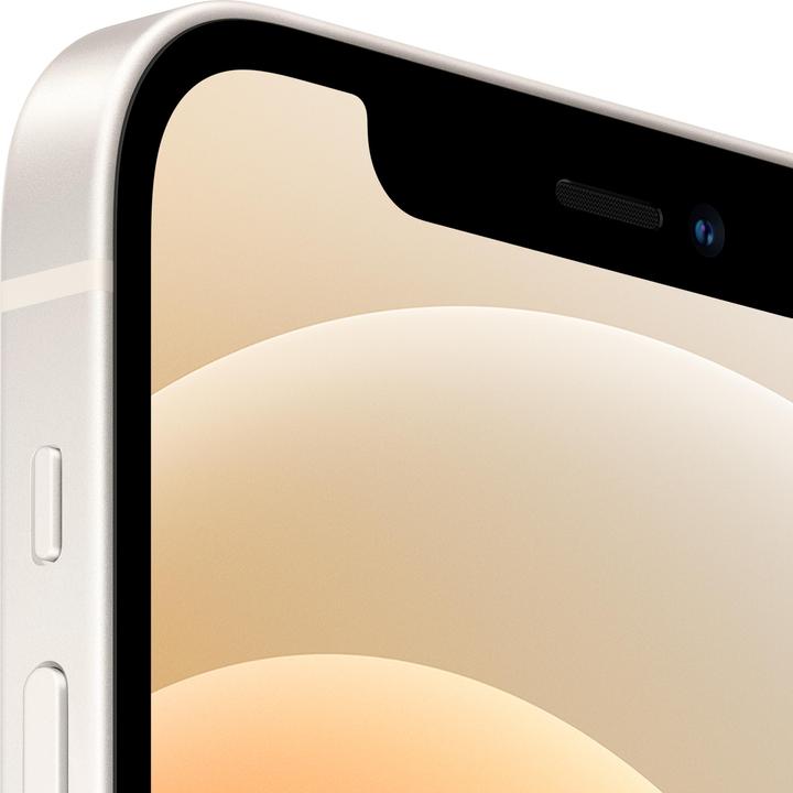 Produktbild Apple iPhone 12 (128 GB, White, 6.10", SIM + eSIM, 12 Mpx, 5G)