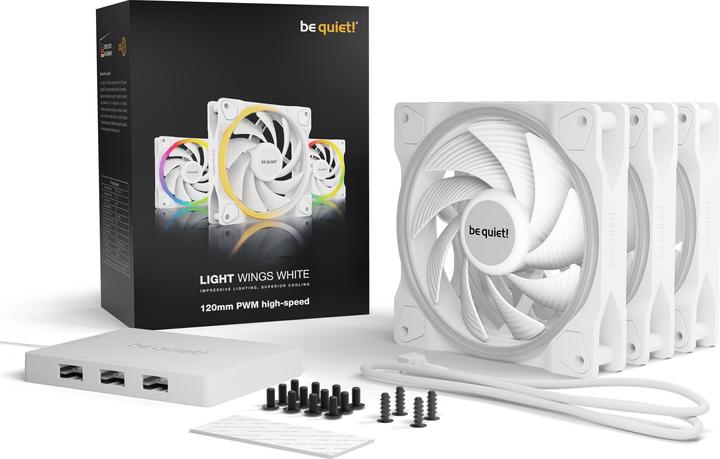 Immagine prodotto be quiet! Light Wings High Speed (120 mm, 3 x)