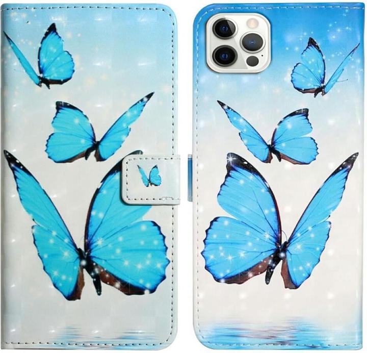 Schmetterling blau