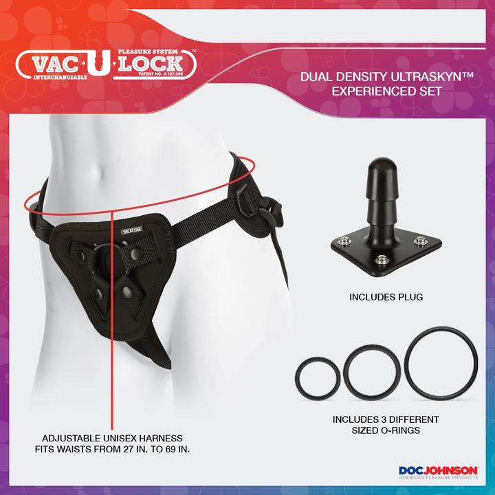 Produktbild Doc Johnson Vac-U-Lock - Crystal Jellies Set