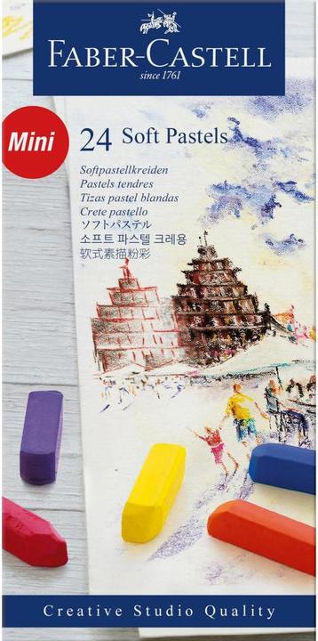 Produktbild Faber-Castell Soft Pastels Mini (Mehrfarbig, 24 x)