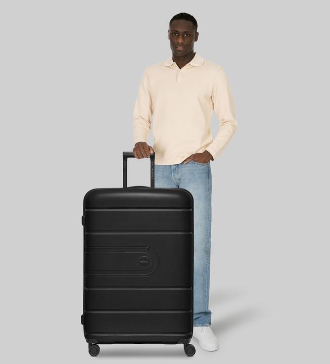 Immagine prodotto Redolz Essentials 11 4 Rollen Trolley 76 cm mit Dehnfalte (115 l, XL (da 115l))