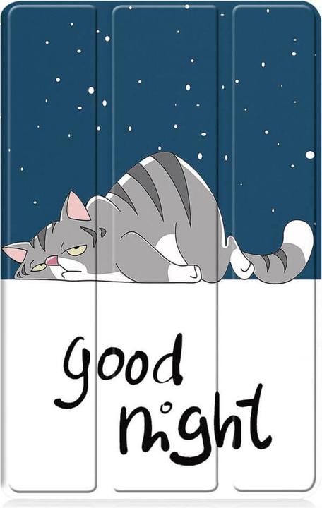 Cover-Discount Galaxy Tab A9+ - Tri-fold Smart Case Good Night (Galaxy Tab A9+)