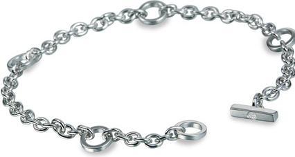 Actual product image Hot Diamonds Silver bracelet with diamond Charm Elegance DL061