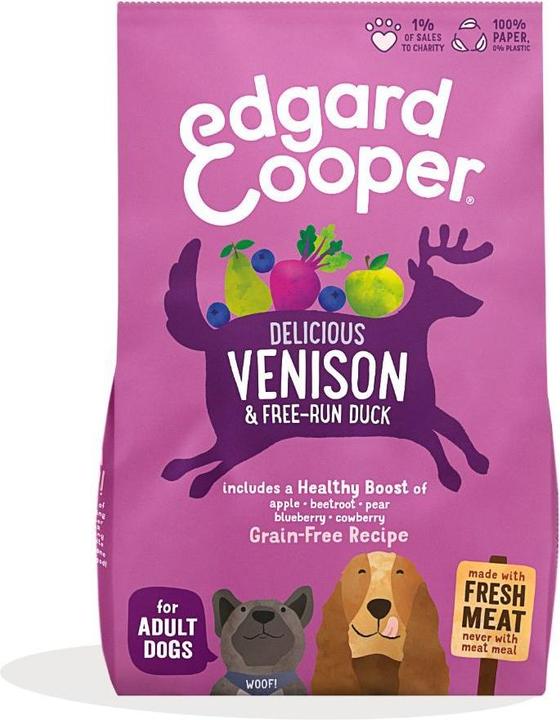 Image du produit Edgard & Cooper Fresh Venison & Free-Run Duck 7kg - (542503948514) (1 pcs, 7000 g)