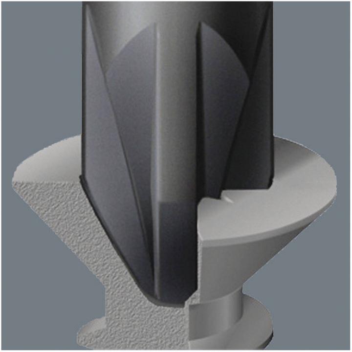 Actual product image Wera Kraftform Micro 12 Universal 1 (Slotted screws, Allen screw, Torx (TX), Phillipps cross recess (PH))