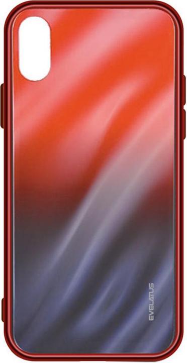 Actual product image Evelatus Galaxy A20e Water Ripple Full Colour Electroplating Tempered Glass (Samsung A20)
