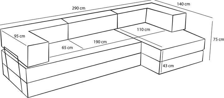 Produktbild Atelier del Sofa Comfort (Ecksofa)