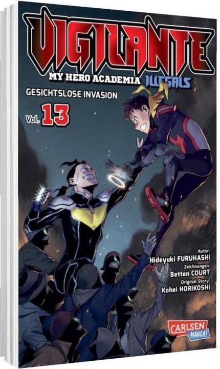 Produktbild Vigilante - My Hero Academia Illegals 13 (Deutsch, Betten Court, Hideyuki Furuhashi, Kohei Horikoshi, Antje Bockel, 2023)