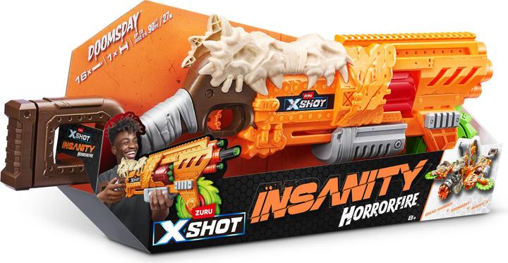Actual product image Zuru Insanity HorrorFire Doomsday (16 Darts)