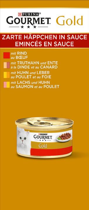 Produktbild Gourmet Gold (Adult, 8 Stk., 85 g)
