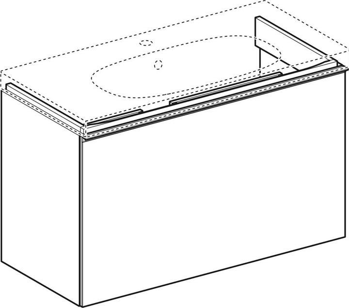 Image du produit Geberit 500.616.16.1 (89 x 41.5 x 53.5 cm)