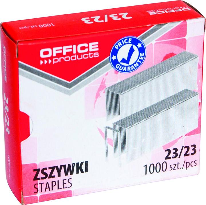 Produktbild Staples Heftklammern, 23/23, 1000 stück (1000 x)
