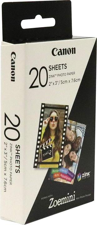 Actual product image Canon Zinc ZP-2030 (Photo (5x7.6cm), 20 x)