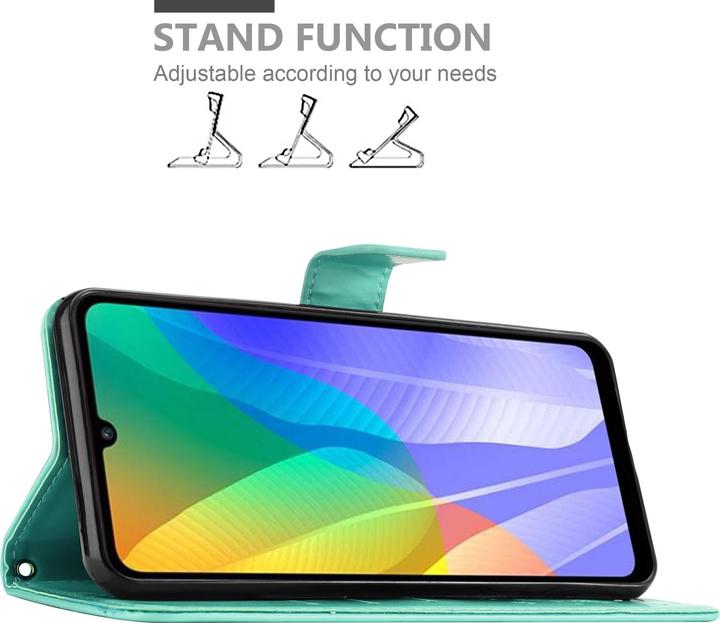 Image du produit Cadorabo Couverture du livre de fleurs (Huawei Y6p)