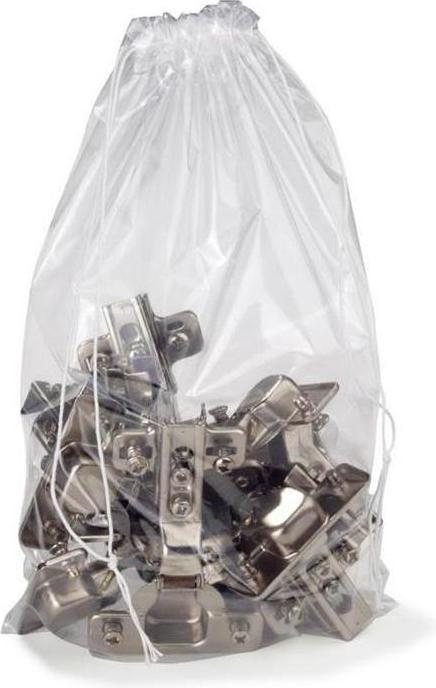 Produktbild Transpak Kordelzugbeutel Masse 300x500mm Stärke 50µ PE transparent (500 Stück)