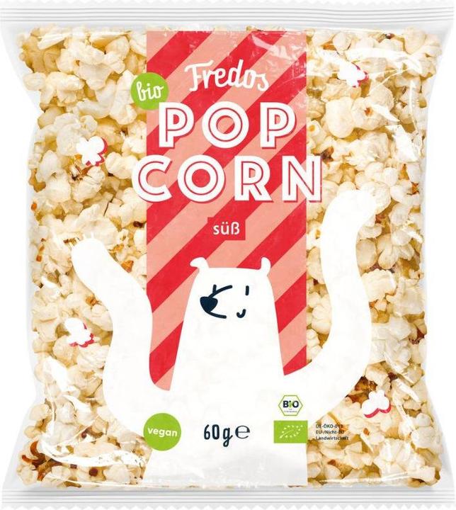 Immagine prodotto Fredos Popcorn dolce biologico (60 g)