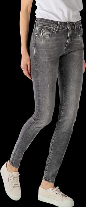Produktbild Mavi Adriana Jeans Skinny dark grey distressed glam (29)