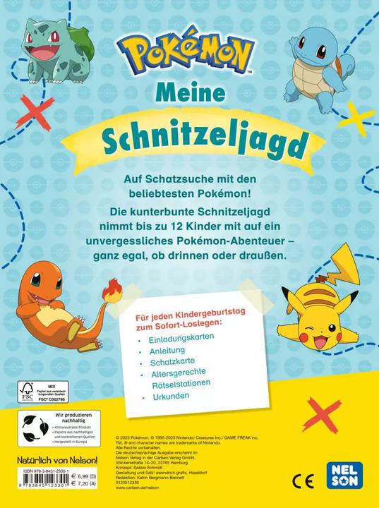 Produktbild Pokémon: Meine Schnitzeljagd (Deutsch, 2023)