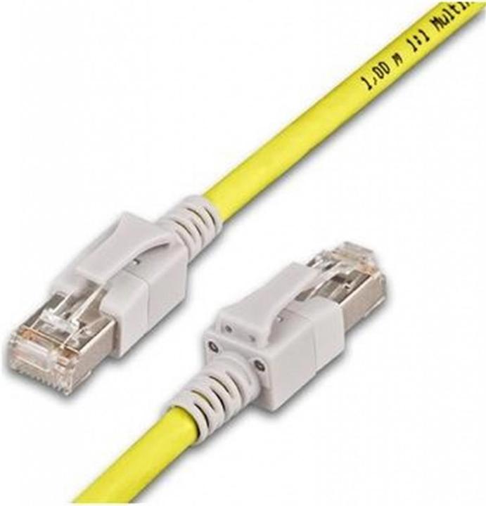 Produktbild Wirewin Cat.6A LED Patchkabel 1.5m gelb (S/FTP, S/UTP, CAT6a, 1.50 m)